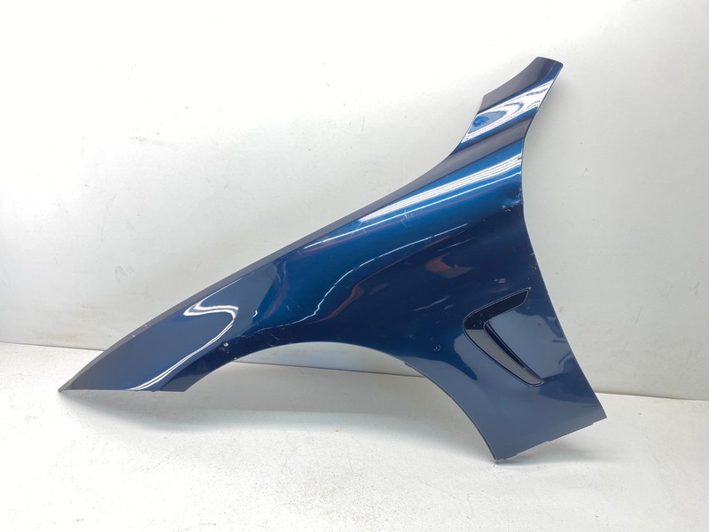14-17 BMW F32 F33 F36 4 Series Left Driver Side Fender Cover Panel Blue B38 OEM✅