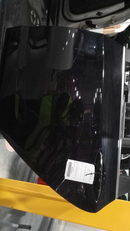 2016 Hyundai Elantra Left Rear Door Black 175588 109K Miles Used Parts