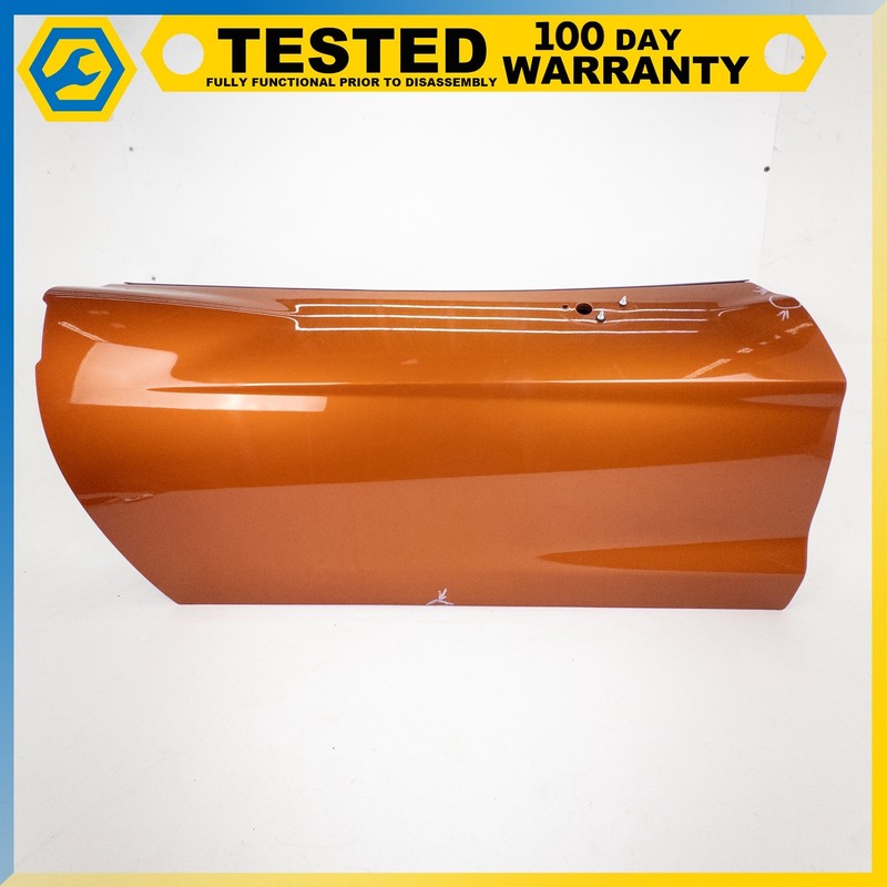 05-13 CHEVROLET CORVETTE C6 FRONT RIGHT SIDE DOOR SHELL FRAME ORANGE OEM