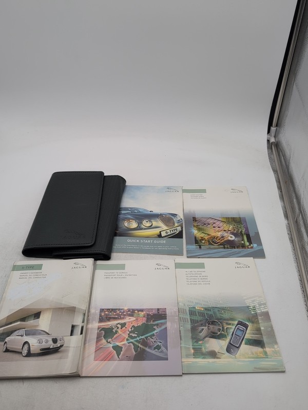 2007 Jaguar S Type Owners Manual Case Audio System In Car Telephone