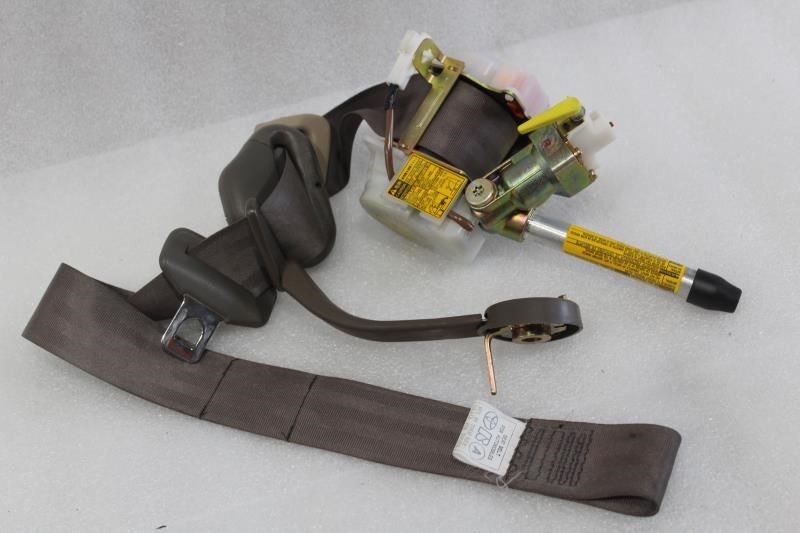 1999 LEXUS SC400 RIGHT PASSENGER SIDE FRONT SEAT BELT BEIGE LE07 73203-24020