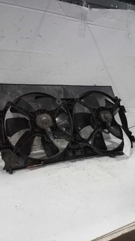 Used Engine Cooling Fan Motor fits: 2017 Mitsubishi Lancer fan assembly w/o turb
