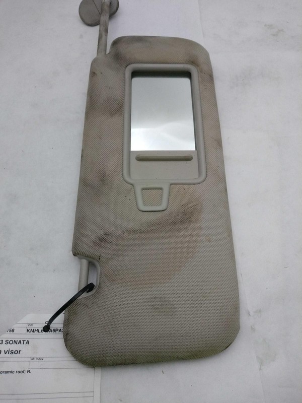 2023 Hyundai Sonata Black Sun Visor OEM Used 35K Miles NJ25-26758-675707