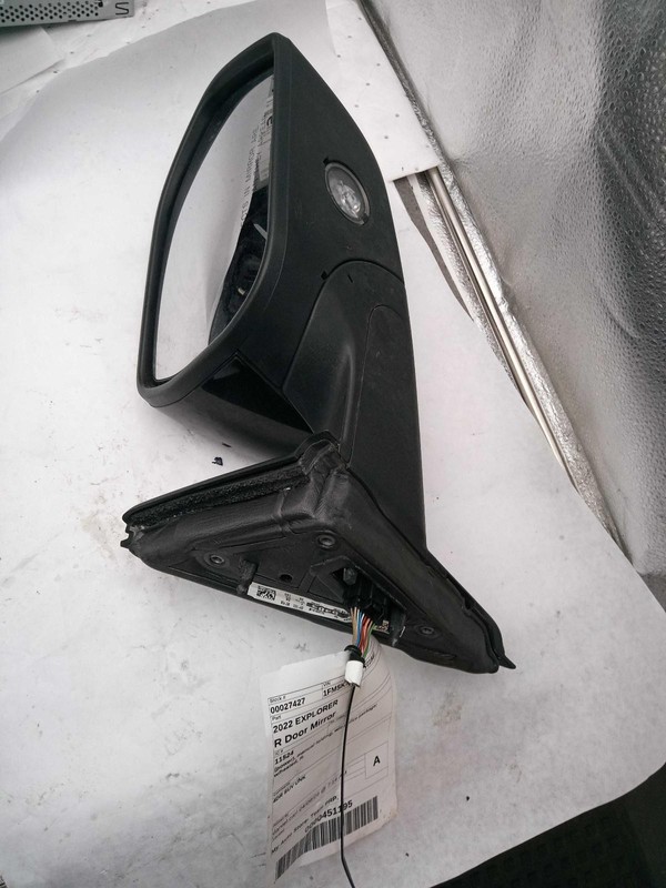 2022 Ford Explorer Right Door Mirror Assembly Grey OEM Used 93000 Miles