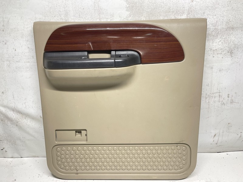 05-07 Ford F250 F350 Rear Driver Left Door Panel Wood Grain Oem