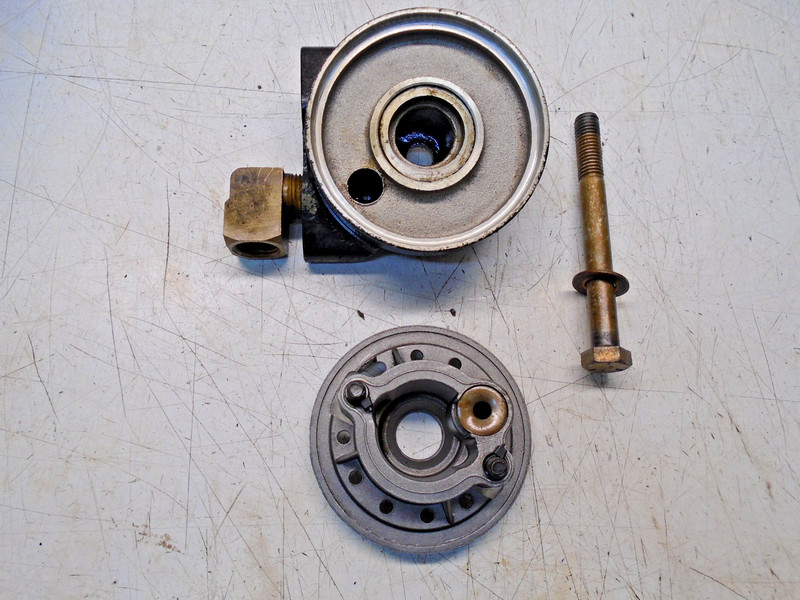 G2 Mercruiser 330 454 7.4L Oil Filter Adaptor & Valve Assembly 76792 54785