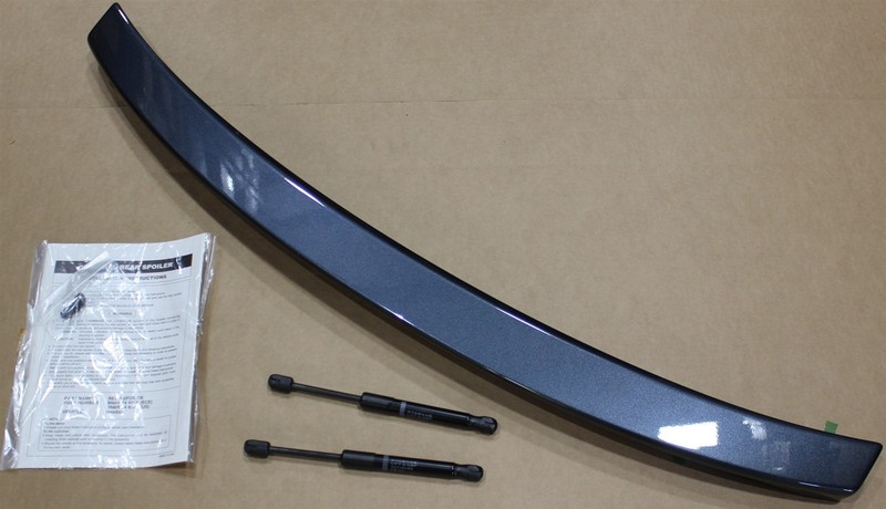 08-09 Mazda 3 Sedan Rear Spoiler Gray BN8RV4920F86 NOS OEM