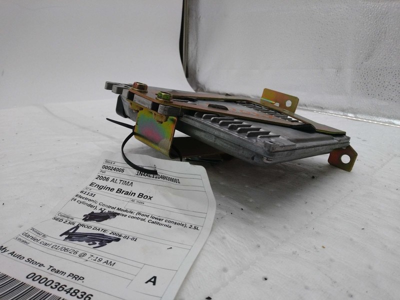 Used Engine Control Module (ECM) fits: 2006 Nissan Altima Electronic Control Mod