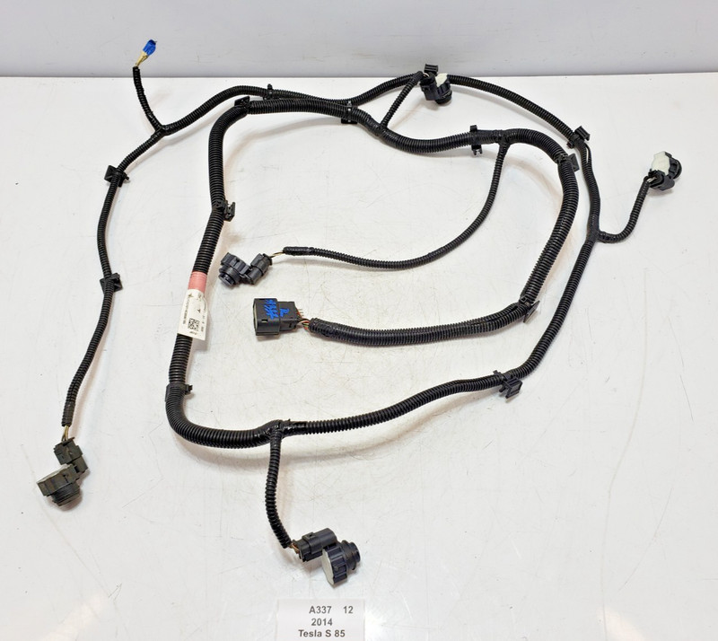 ✅ 12-20 OEM Tesla Model S Rear Parking Distance PDC Harness Sensors Blue PMMB
