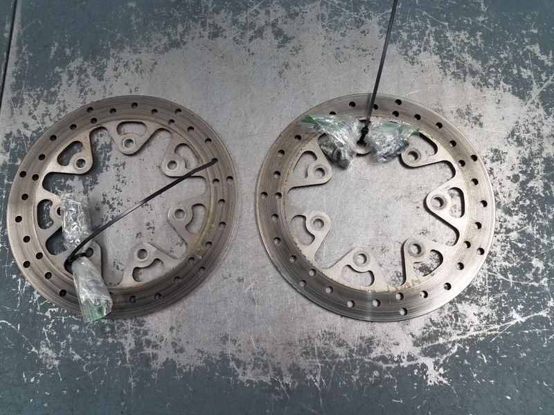 2013 09 - 13 Harley Davidson CVO UltraFront Brake Rotors#2581 V5