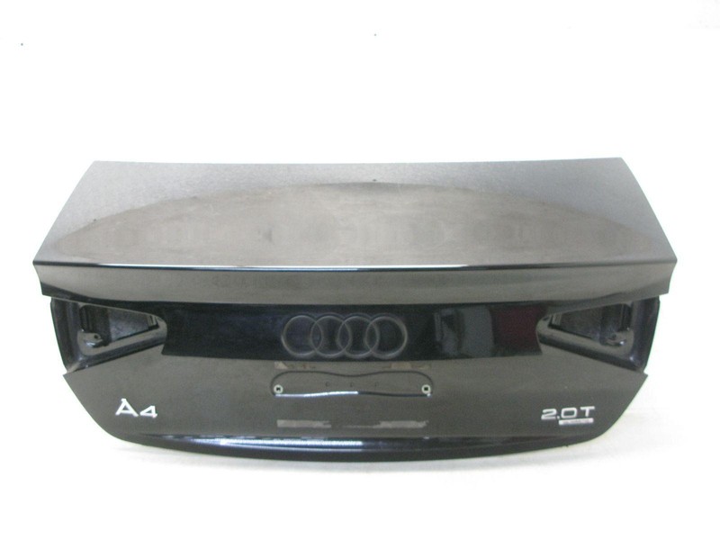 💚 13-16 AUDI B8 A4 S4 RS4 REAR TRUNK LID SEDAN DECKLID TRUNK LID ( LY9B BLACK )