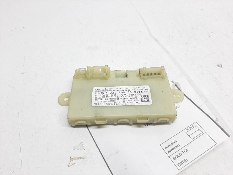 Mercedes 231 SL550 Key Less Entry Module Control Unit 2319009901