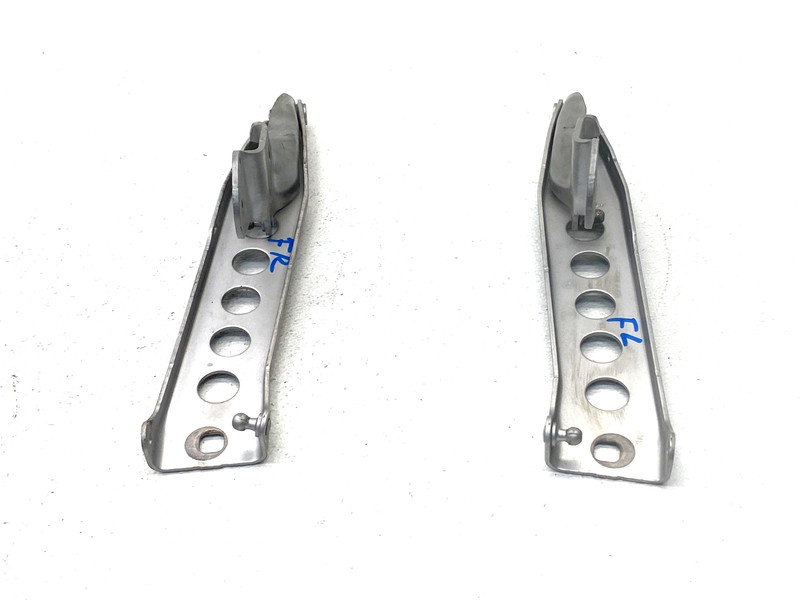 11-14 AUDI A8 L QUATTRO FRONT LEFT & RIGHT BONNET HOOD HINGE BRACKET OEM #A0.42