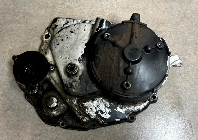 1985 YAMAHA YFM200 Engine Clutch Cover Panel Case 86 YFM 200 MOTO 4 ATV 52H G3