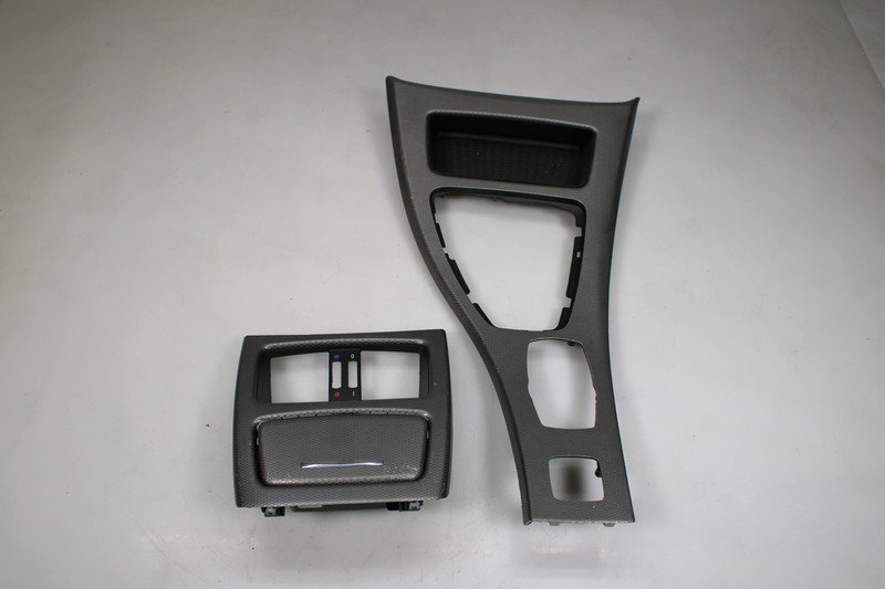 07-13 BMW 3 Series M3 E92 Hexagon Aluminium Shifter Console Trim SET OEM 9198283