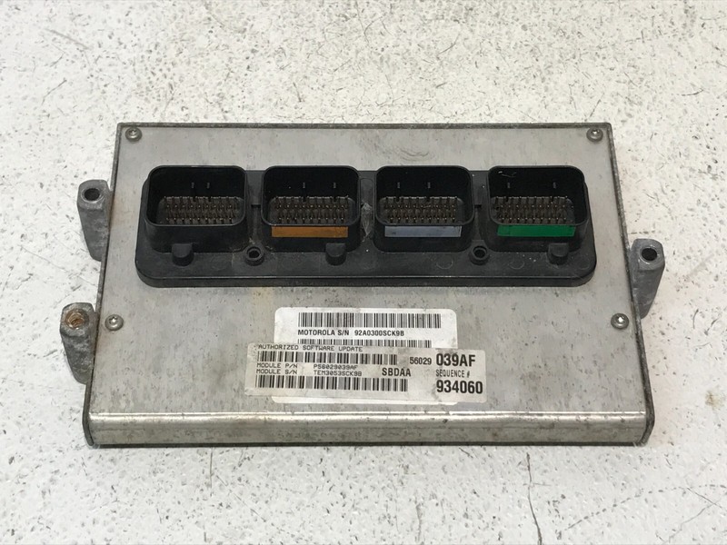 2004 DURANGO ECM ENGINE CONTROL MODULE COMPUTER PCM ECU POWER UNIT 5.7L HEMI