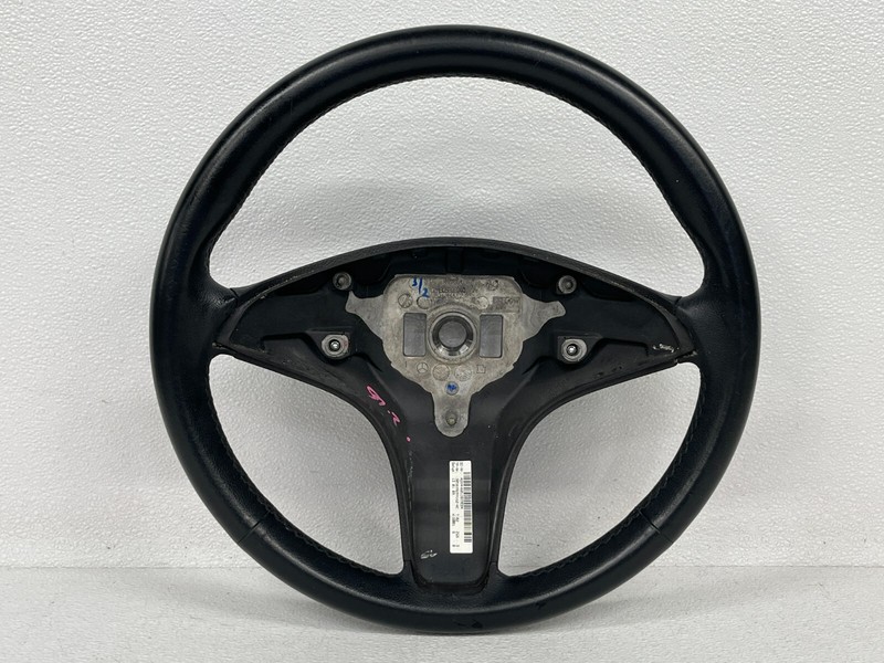 ⭐08-11 MERCEDES BENZ C300 C350 STEERING WHEEL LEATHER BLACK OEM LOT2320