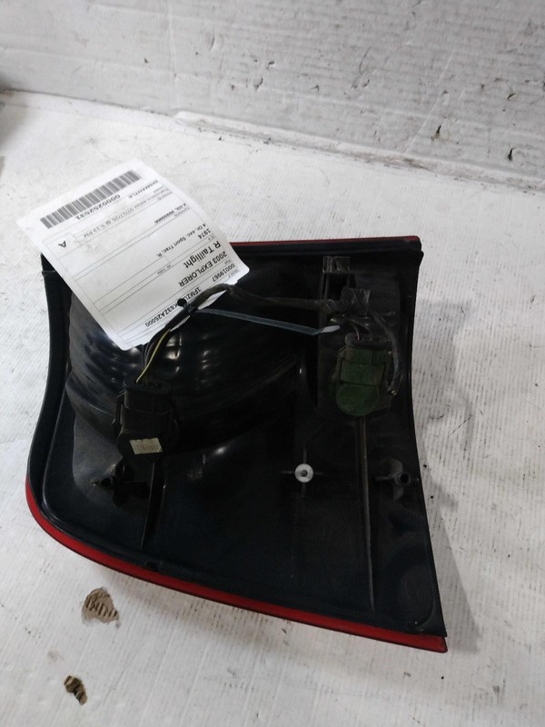 Used Right Tail Light Assembly fits: 2003 Ford Explorer 4 Dr exc. Sport Trac Rig