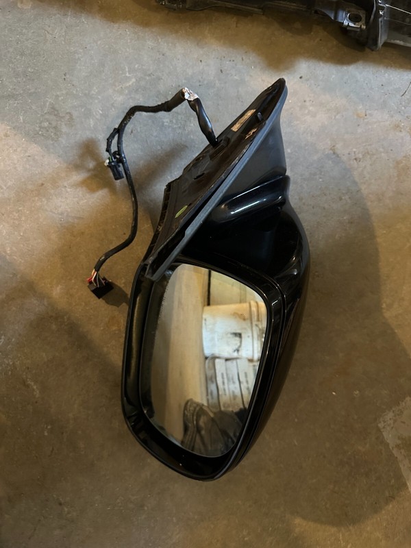 07-09 AUDI Q7 Q 7 RH Passenger Side Power Door Mirror - Black
