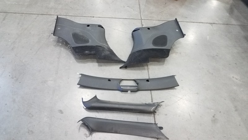 2008 Porsche 911 Turbo 997 Interior Trim Panels#8651 S6