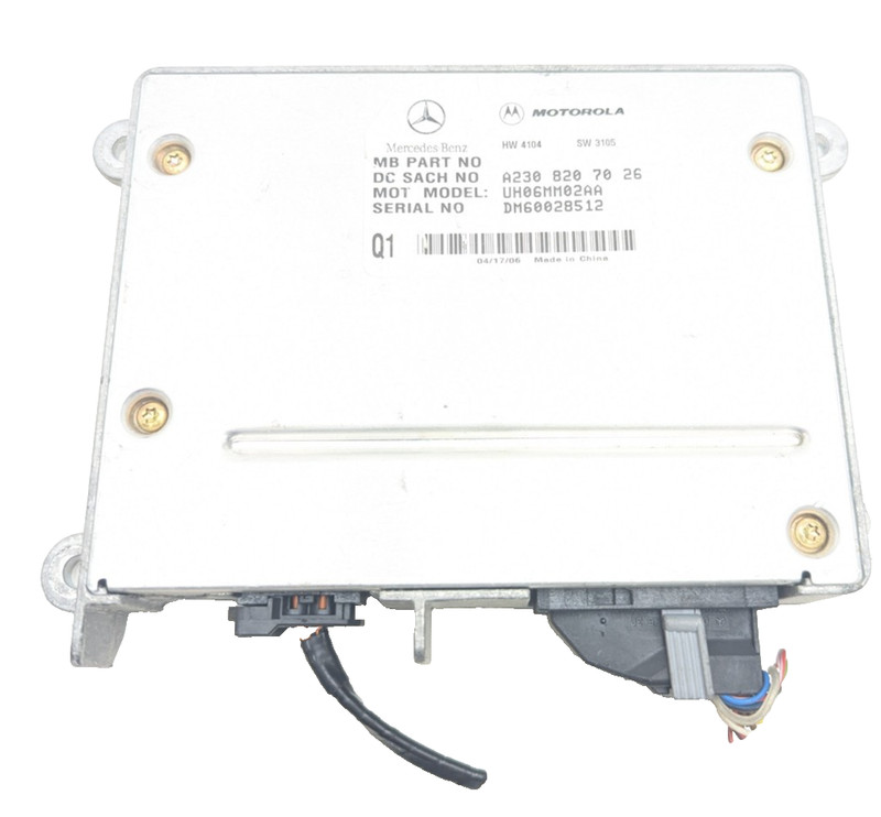07-09 Mercedes R230 SL550 GL450 Telephone Communication Module 2308207026 OEM
