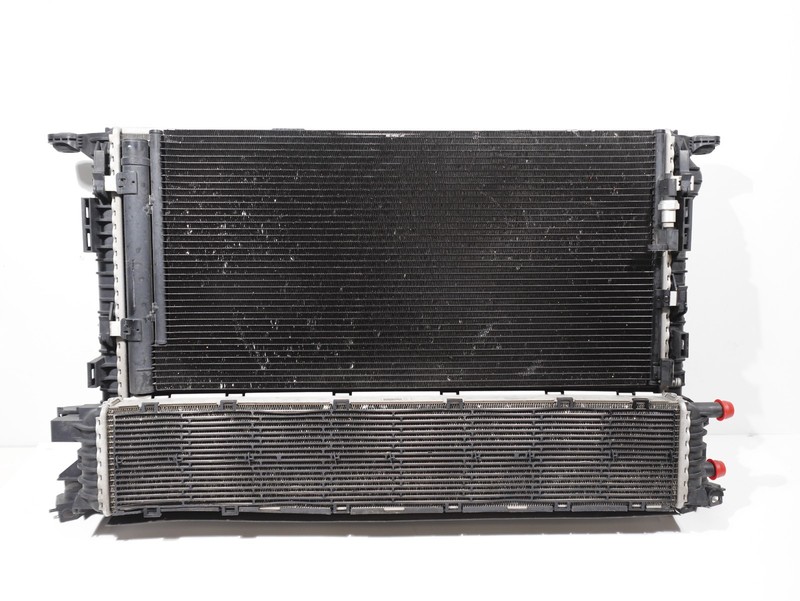 2012-2018 Audi A6 C7 3.0L Engine Intercooler Radiator Condenser & Fan OEM 63k