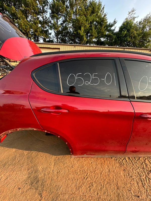 2018-2024 ALFA ROMEO STELVIO REAR RIGHT SIDE DOOR SHELL PANEL RED 361 OEM
