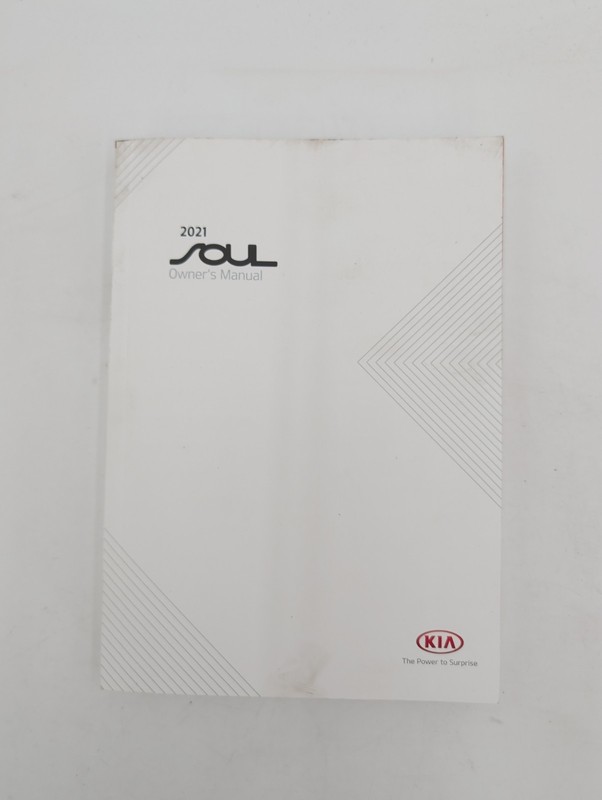 2021 Kia Soul Owners Manual With Free Shipping