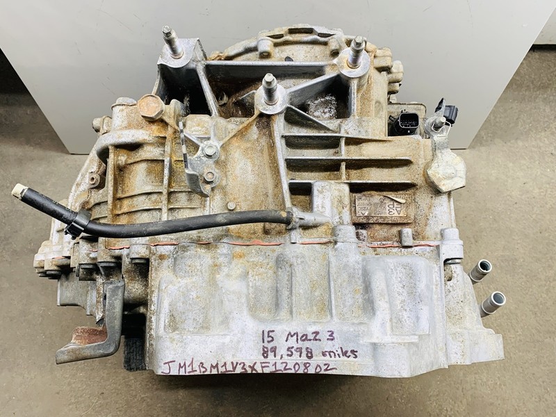 14-16 MAZDA 3 2.5L L4 GAS ENGINE AUTOMATIC TRANSMISSION GEAR BOX 89K MILES OEM