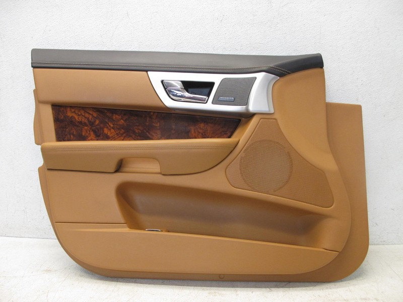 13-15 JAGUAR XF XFR XFR-S INTERIOR DOOR PANEL COVER TRIM LEFT FRONT OEM 092424
