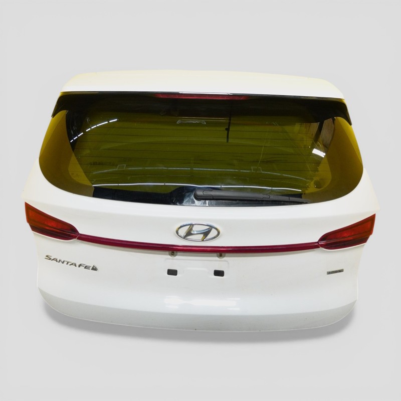 2019-2023 HYUNDAI SANTA FE Rear Power Trunk Liftgate Lid Surround View WHITE_WW8