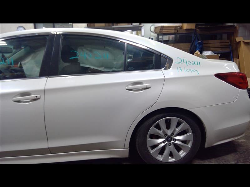 Driver Rear Side Door Electric Sedan Fits 15-19 LEGACY 1387525