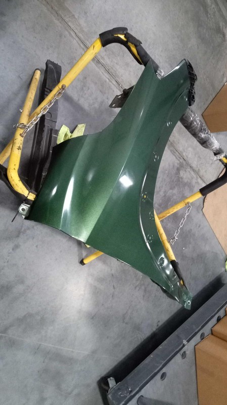 2023 Toyota Corolla Cross Right Green Fender 2703076 Used 18k Miles