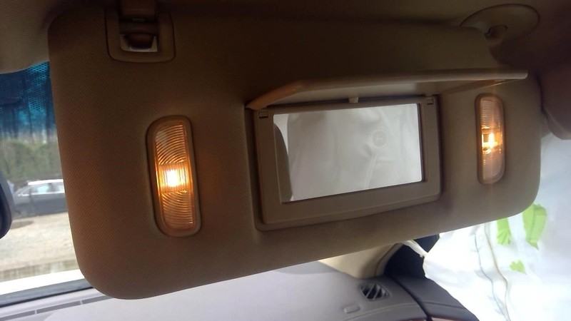 Passenger Right Sun Visor Sedan Fits 10-13 CTS 736781