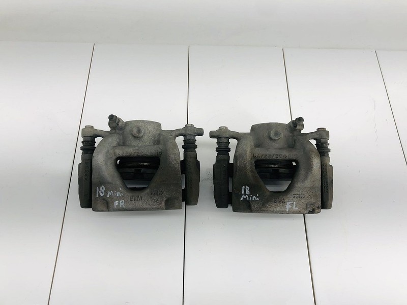 17-24 MINI COOPER FRONT RIGHT & LEFT SIDE ABS BRAKE CALIPER SET OF 2 OEM