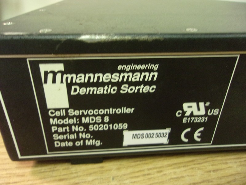 Mannesmann Dematic Sortec Cell Servocontroller Part # 50201059