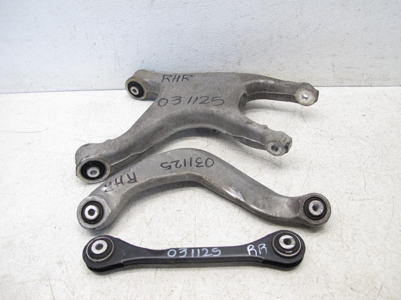08-17 AUDI 8T A5 S5 REAR RIGHT PASSENGER SUSPENSION CONTROL ARM OEM SET 031125