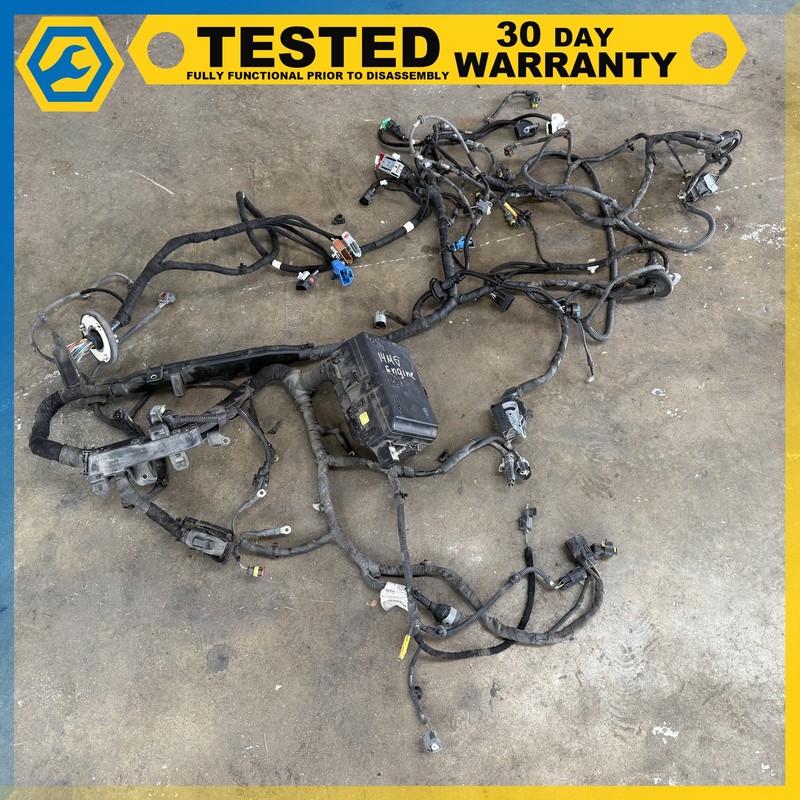 14-16 MASERATI GHIBLI 3.0L F160 ENGINE BAY WIRE WIRING HARNESS W/ FUSE BOX OEM