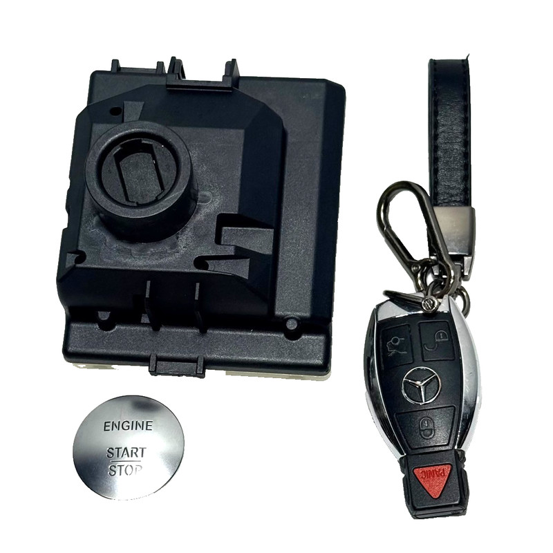 📌2014-23 MERCEDES C450 C43 C63 AMG IGNITION SWITCH BARREL KEY READER & KEY OEM