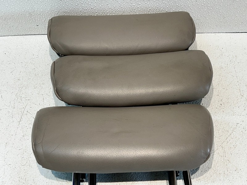 04-10 Toyota Sienna Rear 3rd Row TAN Leather Head Rest Headrest SET/PAIR OEM