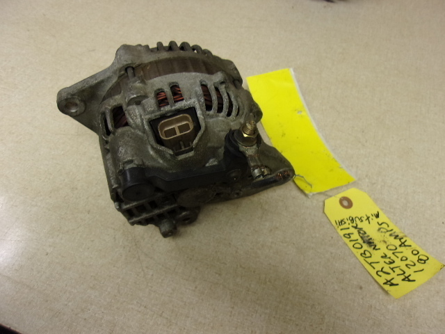 Mazda 4 cyl Protege Alternator 80 Amp 12070 A2TB0191, used *FREE SHIPPING*