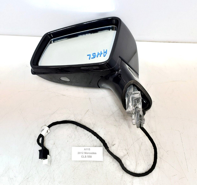 ✅ 2011-2017 OEM Mercedes W218 W212 CLS550 Left Driver Side Mirror Assembly Black
