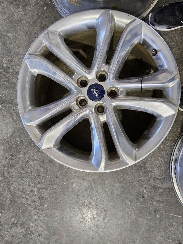 2015-2018 Ford Edge Wheel Rim 18x8 Aluminum 10 Spoke 5 Split Spoke Polished
