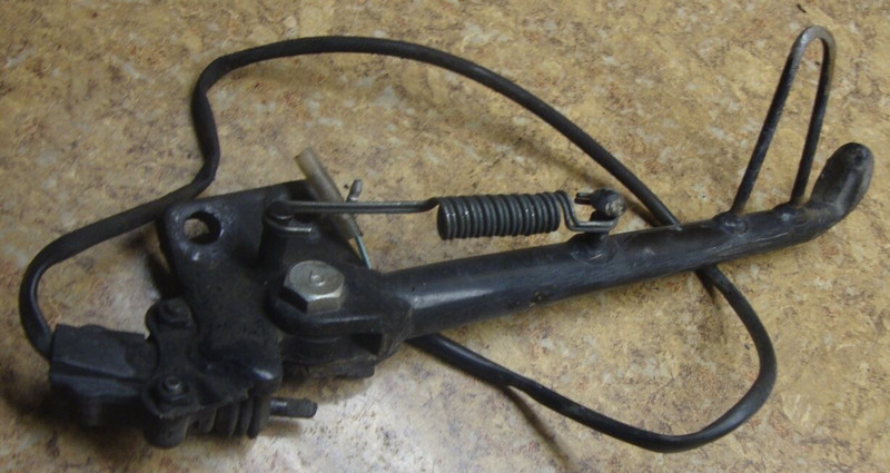 2007 Kawasaki Ninja EX250 EX F EX250F Side Kick Stand KickStand Sensor Mount I12
