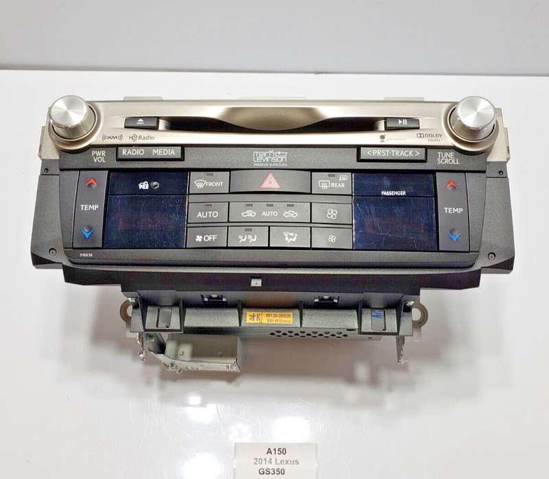 ✅ 2013-2015 OEM Lexus GS350 Navigation Command Head Unit CD Changer Radio