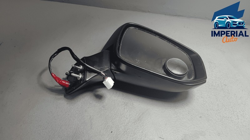 2019-2024 TOYOTA RAV4 FRONT RIGHT PASSENGER DOOR SIDE VIEW MIRROR BLACK 218 OEM