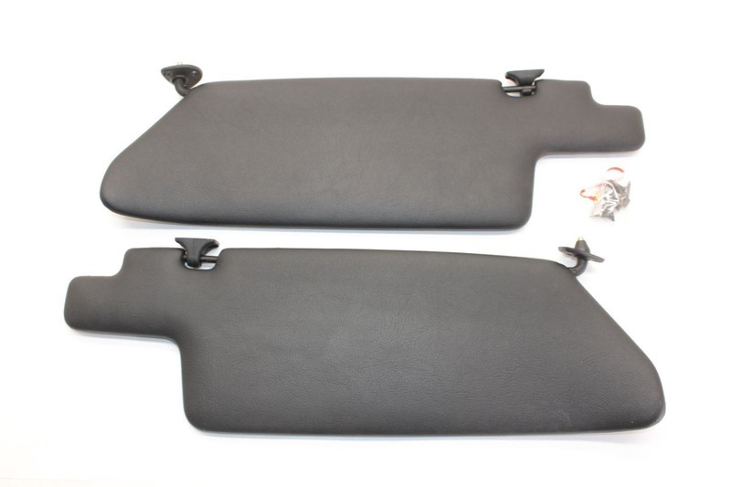 87-91 Porsche 944 Turbo Black Left and Right Sun Visor Assembly 944347804