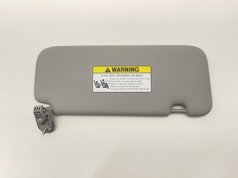 2021-2023 HYUNDAI ELANTRA LEFT SUN VISOR VINYL GRAY TC:NNB 14K -SEL- 58322