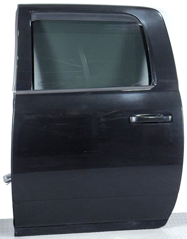✅ 2009-24 RAM 1500-3500 CREW CAB OEM COMPLETE DOOR REAR LEFT LH SHELL BLACK PXR