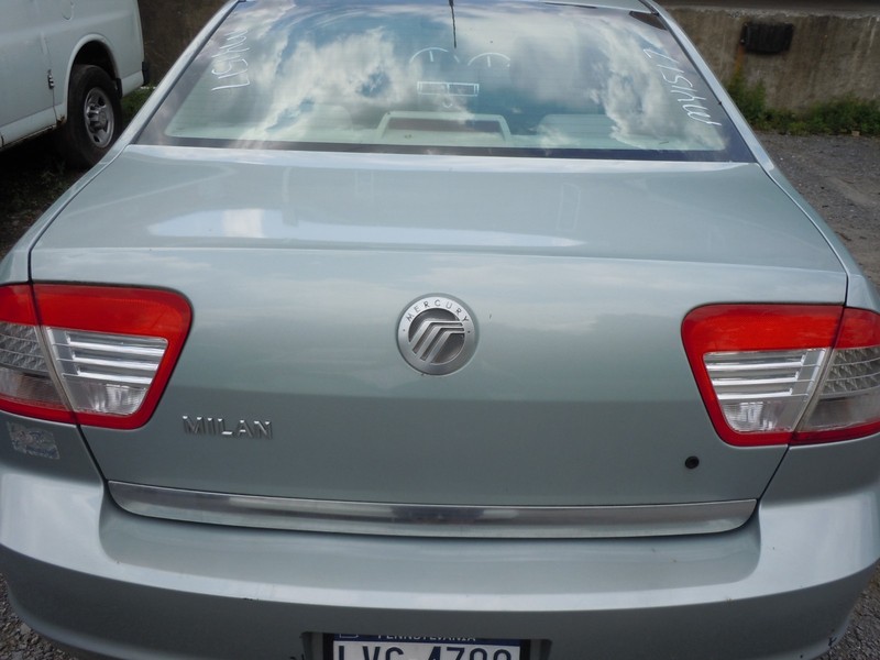 2006-2011 Mercury Milan Rear Trunk Deck Lid W/O Spoiler OEM T3
